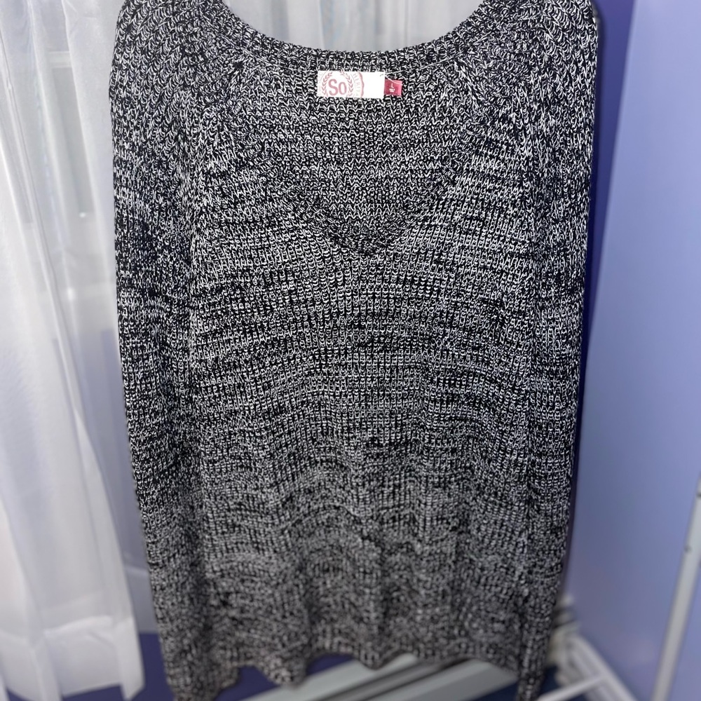 Gray sweater
